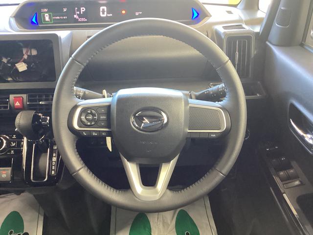 タントカスタムRS衝突被害軽減ブレーキ 横滑り防止装置 オートハイビーム アイドリングストップ ステアリングスイッチ オートライト キーフリーシステム オートエアコン パノラマカメラ マット バイザー(岐阜県)の中古車