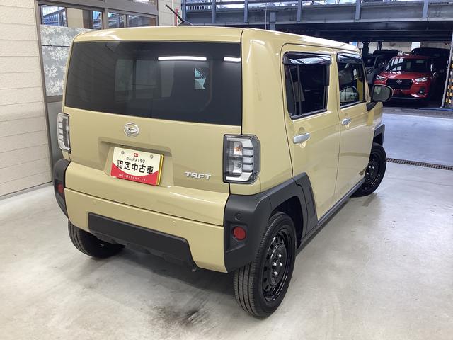 タフトX衝突被害軽減ブレーキ 横滑り防止装置 オートハイビーム アイドリングストップ ステアリングスイッチ オートライト キーフリーシステム オートエアコン パノラマカメラ マット バイザー(岐阜県)の中古車