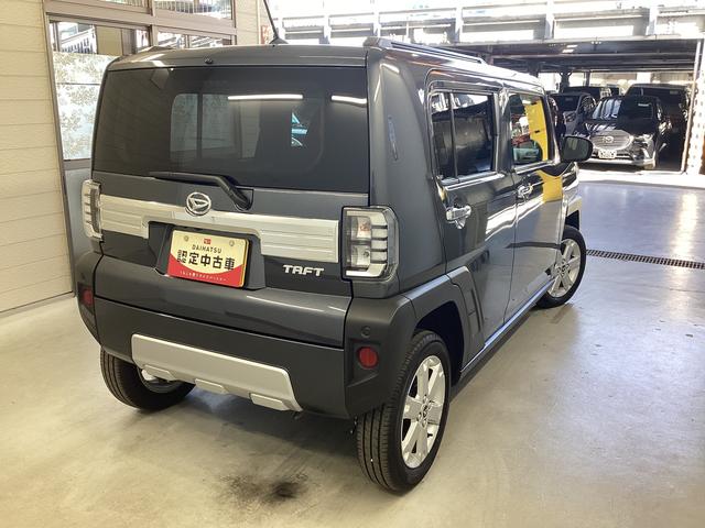 タフトＧ　クロムベンチャー衝突被害軽減ブレーキ　横滑り防止装置　４ＷＤ　オートハイビーム　アイドリングストップ　ステアリングスイッチ　オートライト　キーフリーシステム　オートエアコン　ナビ　ドラレコ　ＥＴＣ　マット（岐阜県）の中古車