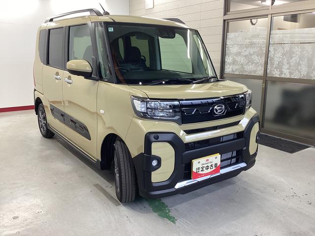 タントファンクロス衝突被害軽減ブレーキ　横滑り防止装置　オートハイビーム　アイドリングストップ　ステアリングスイッチ　オートライト　キーフリーシステム　オートエアコン　パノラマカメラ（岐阜県）の中古車