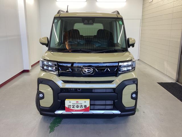 タントファンクロスターボ衝突被害軽減ブレーキ 横滑り防止装置 オートハイビーム アイドリングストップ ステアリングスイッチ オートライト キーフリーシステム オートエアコン パノラマカメラ(岐阜県)の中古車