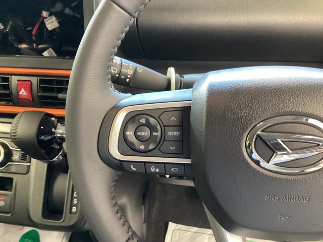 タントファンクロスターボ衝突被害軽減ブレーキ 横滑り防止装置 オートハイビーム アイドリングストップ ステアリングスイッチ オートライト キーフリーシステム オートエアコン パノラマカメラ(岐阜県)の中古車