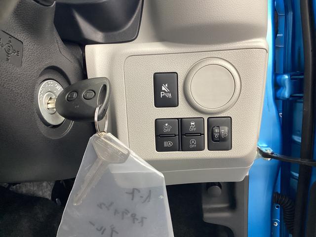 ミライースＸ　ＳＡIII衝突被害軽減ブレーキ　横滑り防止装置　オートハイビーム　アイドリングストップ　オートライト　キーレス　エアコン　バックカメラ　マット　バイザー（岐阜県）の中古車