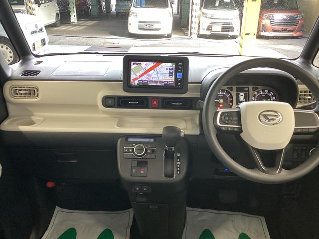 ムーヴキャンバスストライプスG衝突被害軽減ブレーキ 横滑り防止装置 オートハイビーム アイドリングストップ ステアリングスイッチ オートライト キーフリー オートエアコン ナビ ドラレコ パノラマカメラ ETC マット バイザー(岐阜県)の中古車