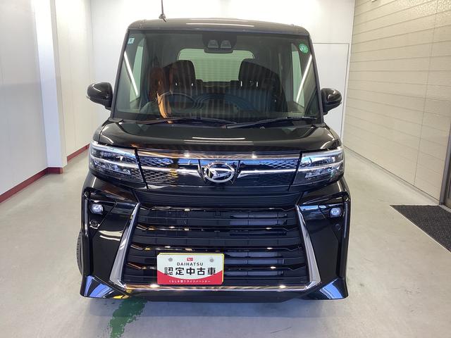 タントカスタムＸ衝突被害軽減ブレーキ　横滑り防止装置　オートハイビーム　アイドリングストップ　ステアリングスイッチ　オートライト　キーフリーシステム　オートエアコン　マット　バイザー（岐阜県）の中古車