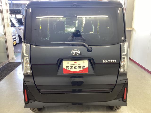 タントカスタムＸ衝突被害軽減ブレーキ　横滑り防止装置　オートハイビーム　アイドリングストップ　ステアリングスイッチ　オートライト　キーフリーシステム　オートエアコン　マット　バイザー（岐阜県）の中古車