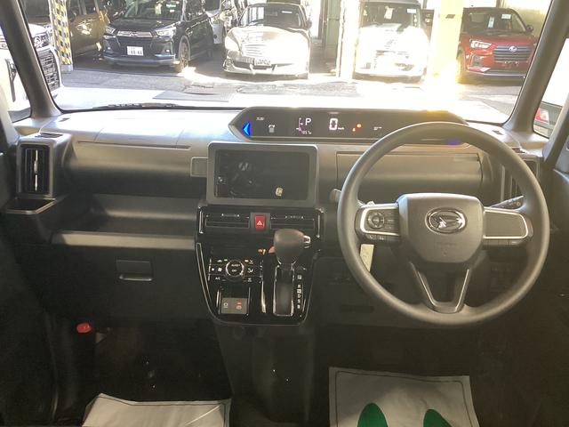 タントカスタムＸ衝突被害軽減ブレーキ　横滑り防止装置　オートハイビーム　アイドリングストップ　ステアリングスイッチ　オートライト　キーフリーシステム　オートエアコン　マット　バイザー（岐阜県）の中古車