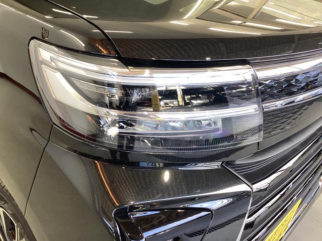 タントカスタムＸ衝突被害軽減ブレーキ　横滑り防止装置　オートハイビーム　アイドリングストップ　ステアリングスイッチ　オートライト　キーフリーシステム　オートエアコン　マット　バイザー（岐阜県）の中古車