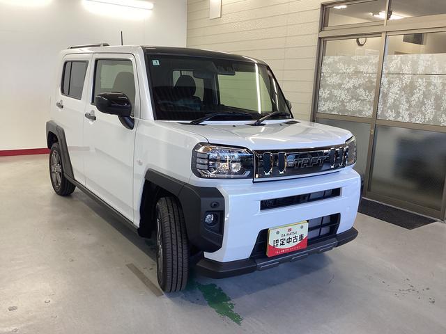 タフトＧ　ダーククロムベンチャー衝突被害軽減ブレーキ　横滑り防止装置　オートハイビーム　アイドリングストップ　ステアリングスイッチ　オートライト　キーフリーシステム　オートエアコン　パノラマカメラ（岐阜県）の中古車