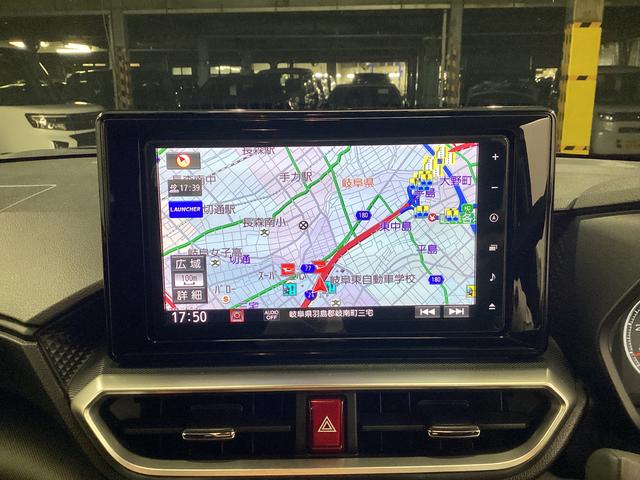 ロッキーG衝突被害軽減ブレーキ 横滑り防止装置 オートハイビーム アイドリングストップ ステアリングスイッチ オートライト キーフリー オートエアコン ナビ ドラレコ パノラマカメラ ETC マット バイザー(岐阜県)の中古車