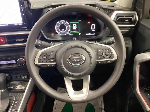 ロッキーG衝突被害軽減ブレーキ 横滑り防止装置 オートハイビーム アイドリングストップ ステアリングスイッチ オートライト キーフリー オートエアコン ナビ ドラレコ パノラマカメラ ETC マット バイザー(岐阜県)の中古車