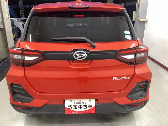 ロッキーG衝突被害軽減ブレーキ 横滑り防止装置 オートハイビーム アイドリングストップ ステアリングスイッチ オートライト キーフリー オートエアコン 社外ナビ バックカメラ 社外ドラレコマット バイザー(岐阜県)の中古車