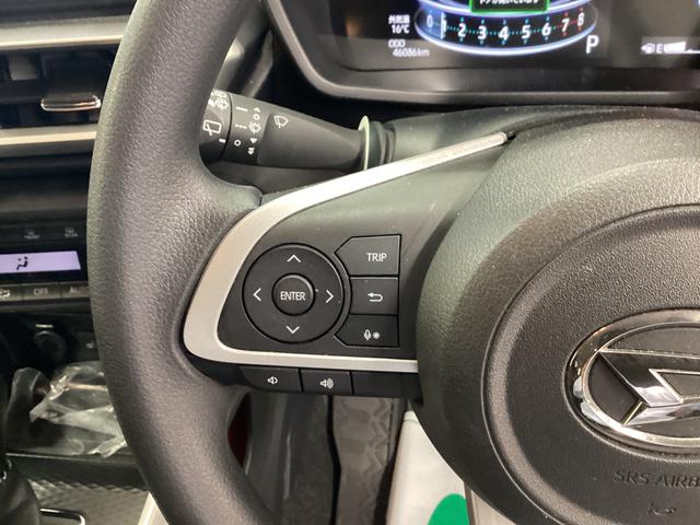 ロッキーG衝突被害軽減ブレーキ 横滑り防止装置 オートハイビーム アイドリングストップ ステアリングスイッチ オートライト キーフリー オートエアコン 社外ナビ バックカメラ 社外ドラレコマット バイザー(岐阜県)の中古車