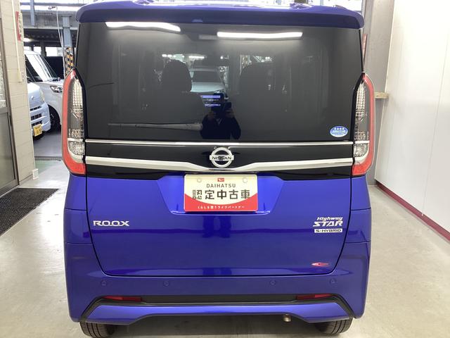 ルークスハイウェイスター　Ｘ衝突被害軽減ブレーキ　横滑り防止装置　オートハイビーム　アイドリングストップ　ステアリングスイッチ　オートライト　キーフリーシステム　オートエアコン　ナビ　パノラマカメラ　ＥＴＣ　マット　バイザー（岐阜県）の中古車