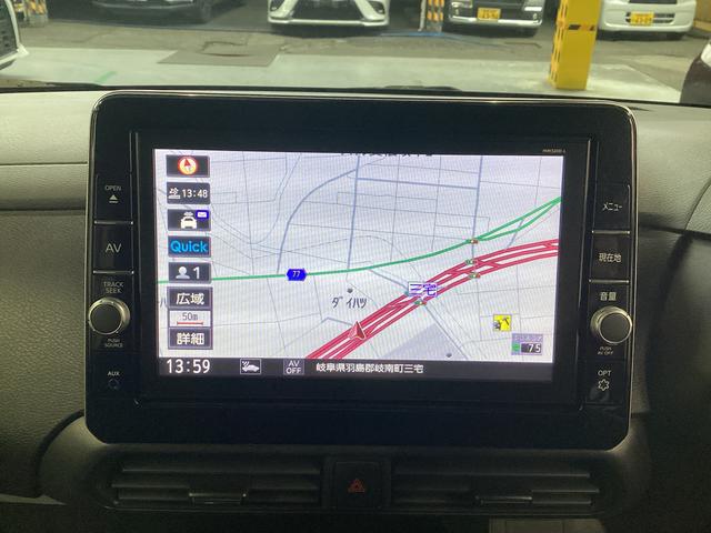 ルークスハイウェイスター　Ｘ衝突被害軽減ブレーキ　横滑り防止装置　オートハイビーム　アイドリングストップ　ステアリングスイッチ　オートライト　キーフリーシステム　オートエアコン　ナビ　パノラマカメラ　ＥＴＣ　マット　バイザー（岐阜県）の中古車