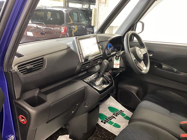 ルークスハイウェイスター　Ｘ衝突被害軽減ブレーキ　横滑り防止装置　オートハイビーム　アイドリングストップ　ステアリングスイッチ　オートライト　キーフリーシステム　オートエアコン　ナビ　パノラマカメラ　ＥＴＣ　マット　バイザー（岐阜県）の中古車