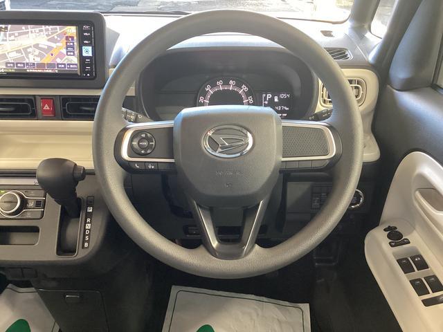 ムーヴキャンバスストライプスX衝突被害軽減ブレーキ 横滑り防止装置 オートハイビーム アイドリングストップ ステアリングスイッチ オートライト キーフリーシステム オートエアコン ナビ ドラレコ バックカメラ ETC マット(岐阜県)の中古車