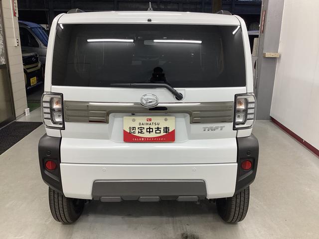 タフトGターボ ダーククロムベンチャー衝突被害軽減ブレーキ 横滑り防止装置 オートハイビーム アイドリングストップ ステアリングスイッチ オートライト キーフリーシステム オートエアコン パノラマカメラ(岐阜県)の中古車