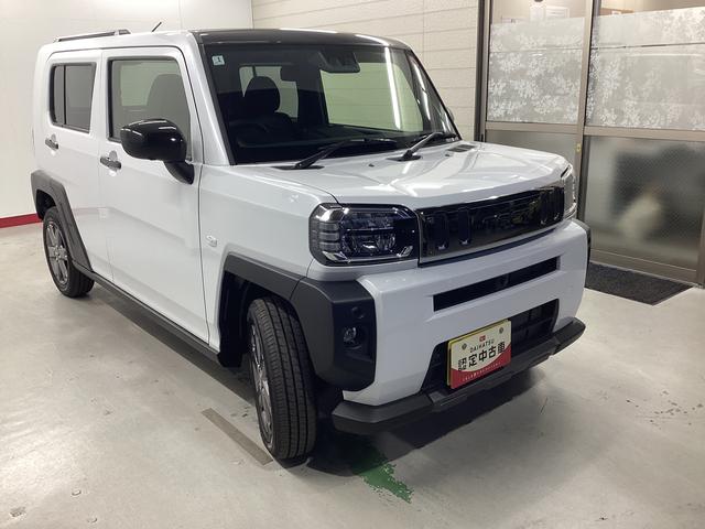 タフトGターボ ダーククロムベンチャー衝突被害軽減ブレーキ 横滑り防止装置 オートハイビーム アイドリングストップ ステアリングスイッチ オートライト キーフリーシステム オートエアコン パノラマカメラ(岐阜県)の中古車