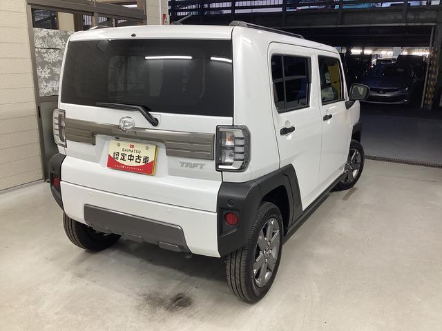 タフトGターボ ダーククロムベンチャー衝突被害軽減ブレーキ 横滑り防止装置 オートハイビーム アイドリングストップ ステアリングスイッチ オートライト キーフリーシステム オートエアコン パノラマカメラ(岐阜県)の中古車