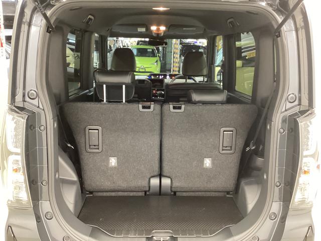 タントカスタムＸ衝突被害軽減ブレーキ　横滑り防止装置　オートハイビーム　アイドリングストップ　ステアリングスイッチ　オートライト　キーフリーシステム　オートエアコン　パノラマカメラ　マット　バイザー（岐阜県）の中古車