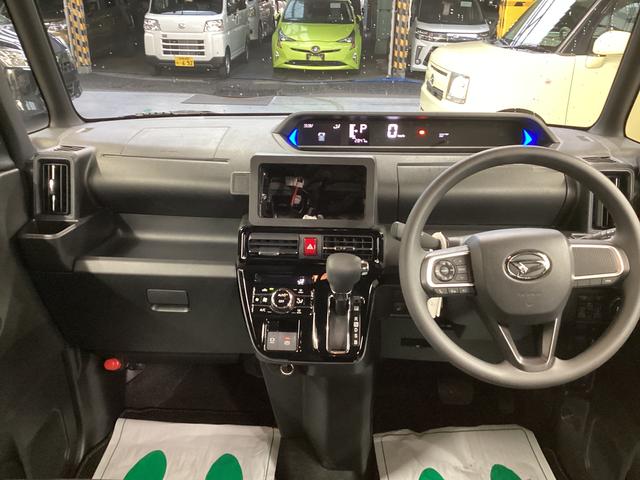 タントカスタムＸ衝突被害軽減ブレーキ　横滑り防止装置　オートハイビーム　アイドリングストップ　ステアリングスイッチ　オートライト　キーフリーシステム　オートエアコン　パノラマカメラ　マット　バイザー（岐阜県）の中古車