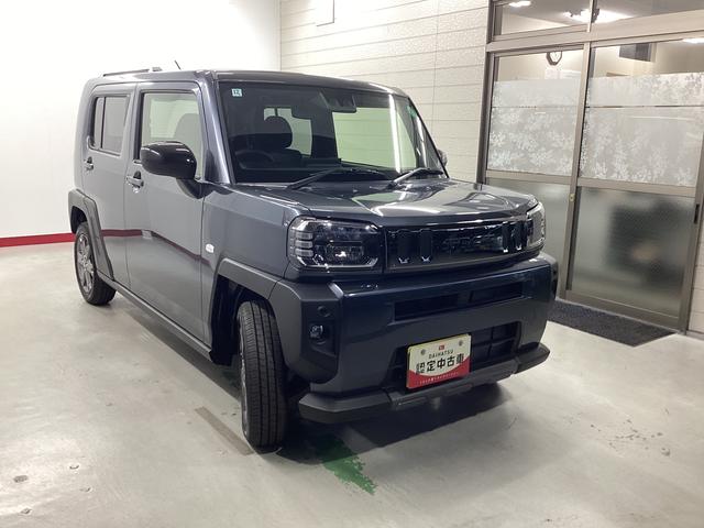 タフトG ダーククロムベンチャー衝突被害軽減ブレーキ 横滑り防止装置 オートハイビーム アイドリングストップ ステアリングスイッチ オートライト キーフリーシステム オートエアコン ディスプレイオーディオ(岐阜県)の中古車