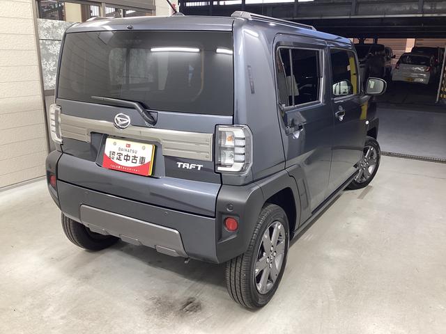 タフトG ダーククロムベンチャー衝突被害軽減ブレーキ 横滑り防止装置 オートハイビーム アイドリングストップ ステアリングスイッチ オートライト キーフリーシステム オートエアコン ディスプレイオーディオ(岐阜県)の中古車