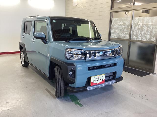 タフトGターボ クロムベンチャー衝突被害軽減ブレーキ 横滑り防止装置 オートハイビーム アイドリングストップ ステアリングスイッチ オートライト キーフリーシステム オートエアコン パノラマカメラ(岐阜県)の中古車