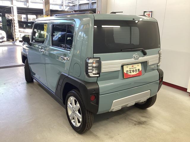 タフトGターボ クロムベンチャー衝突被害軽減ブレーキ 横滑り防止装置 オートハイビーム アイドリングストップ ステアリングスイッチ オートライト キーフリーシステム オートエアコン パノラマカメラ(岐阜県)の中古車