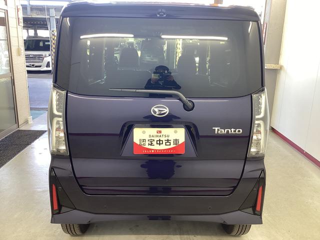 タントカスタムＲＳ衝突被害軽減ブレーキ　横滑り防止装置　４ＷＤ　オートハイビーム　アイドリングストップ　ステアリングスイッチ　オートライト　キーフリー　エアコン　ナビ　ドラレコ　パノラマカメラ　ＥＴＣ　マット　バイザー（岐阜県）の中古車