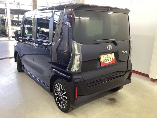 タントカスタムＲＳ衝突被害軽減ブレーキ　横滑り防止装置　４ＷＤ　オートハイビーム　アイドリングストップ　ステアリングスイッチ　オートライト　キーフリー　エアコン　ナビ　ドラレコ　パノラマカメラ　ＥＴＣ　マット　バイザー（岐阜県）の中古車