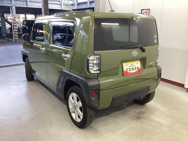 タフトG衝突被害軽減ブレーキ 横滑り防止装置 オートハイビーム アイドリングストップ ステアリングスイッチ オートライト キーフリー オートエアコン ナビ ドラレコ パノラマカメラ ETC マット バイザー(岐阜県)の中古車