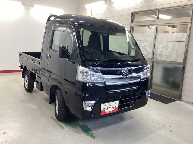 ハイゼットトラックジャンボSAIIIt衝突被害軽減ブレーキ 横滑り防止装置 4WD MT エアコン パワステ ナビ ドラレコ ETC LEDヘッドライト オートライト マット バイザー(岐阜県)の中古車