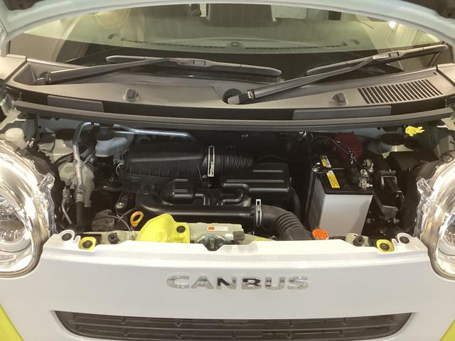 ムーヴキャンバスストライプスＧ衝突被害軽減ブレーキ　横滑り防止装置　オートハイビーム　アイドリングストップ　ステアリングスイッチ　オートライト　キーフリーシステム　オートエアコン　ＥＴＣ　バイザー（岐阜県）の中古車