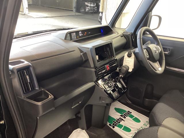 タントカスタムRS衝突被害軽減ブレーキ 横滑り防止装置 オートハイビーム アイドリングストップ ステアリングスイッチ オートライト キーフリーシステム オートエアコン パノラマカメラ(岐阜県)の中古車