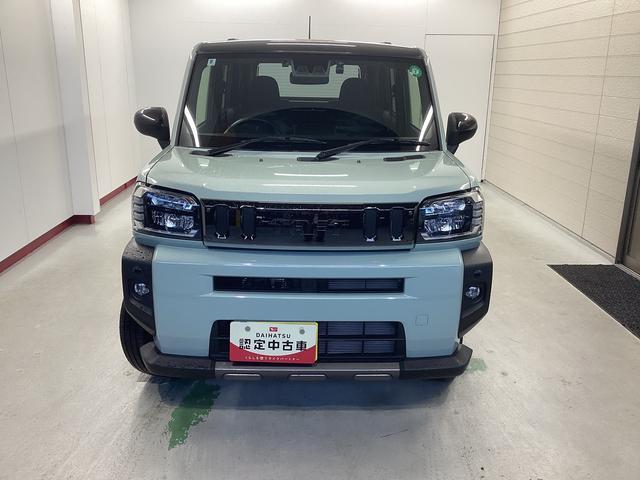 タフトGターボ ダーククロムベンチャー衝突被害軽減ブレーキ 横滑り防止装置 オートハイビーム アイドリングストップ ステアリングスイッチ オートライト キーフリーシステム オートエアコン ナビ ドラレコ ETC マット バイザー(岐阜県)の中古車