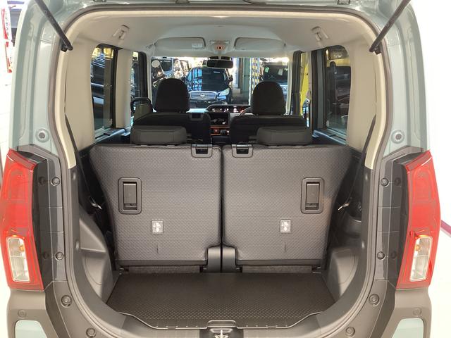 タントファンクロスターボ衝突被害軽減ブレーキ　横滑り防止装置　オートハイビーム　アイドリングストップ　ステアリングスイッチ　オートライト　キーフリーシステム　オートエアコン　パノラマカメラ　マット　バイザー（岐阜県）の中古車