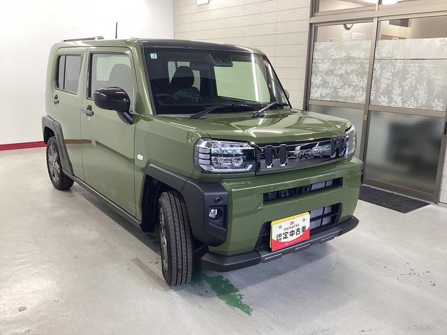 タフトＧターボ　ダーククロムベンチャー衝突被害軽減ブレーキ　横滑り防止装置　オートハイビーム　アイドリングストップ　ステアリングスイッチ　オートライト　キーフリーシステム　オートエアコン　パノラマカメラ（岐阜県）の中古車