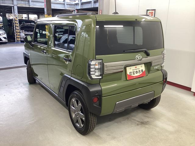 タフトＧターボ　ダーククロムベンチャー衝突被害軽減ブレーキ　横滑り防止装置　オートハイビーム　アイドリングストップ　ステアリングスイッチ　オートライト　キーフリーシステム　オートエアコン　パノラマカメラ（岐阜県）の中古車