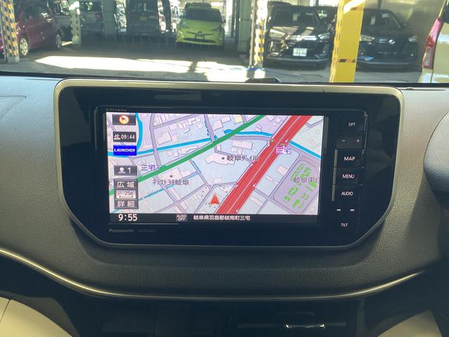 ムーヴＸリミテッドII　ＳＡIII衝突被害軽減ブレーキ　横滑り防止装置　オートハイビーム　アイドリングストップ　ステアリングスイッチ　オートライト　キーフリーシステム　オートエアコン　社外ナビ　マット　バイザー（岐阜県）の中古車