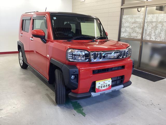 タフトG クロムベンチャー衝突被害軽減ブレーキ 横滑り防止装置 オートハイビーム アイドリングストップ ステアリングスイッチ オートライト キーフリーシステム オートエアコン マット バイザー(岐阜県)の中古車