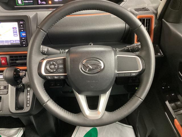 タントファンクロスターボ衝突被害軽減ブレーキ 横滑り防止装置 オートハイビーム アイドリングストップ ステアリングスイッチ オートライト キーフリー オートエアコン ナビ ドラレコ パノラマカメラ ETC マット バイザー(岐阜県)の中古車