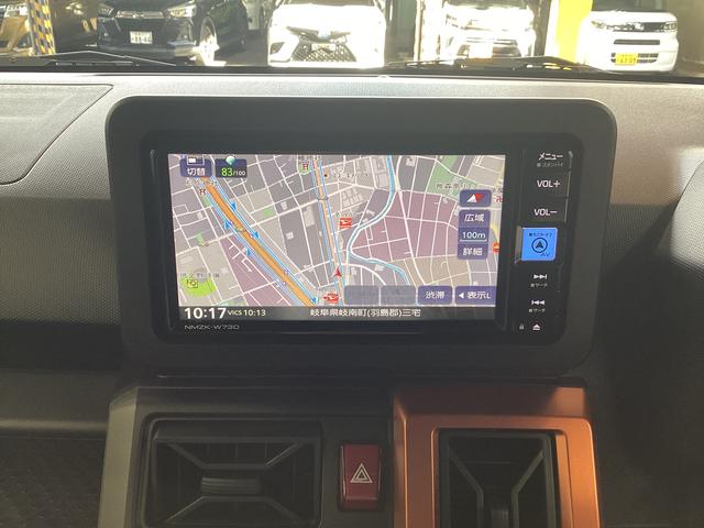 タフトＧ衝突被害軽減ブレーキ　横滑り防止装置　オートハイビーム　アイドリングストップ　ステアリングスイッチ　オートライト　キーフリーシステム　オートエアコン　ナビ　ドラレコ　ＥＴＣ（岐阜県）の中古車