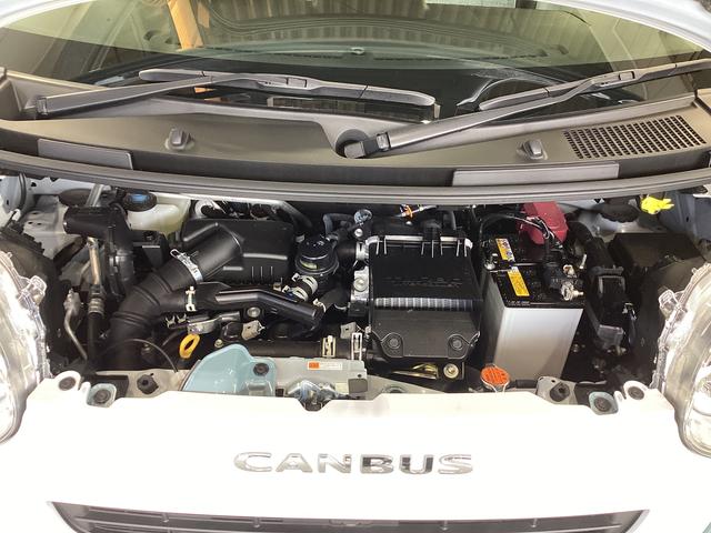 ムーヴキャンバスストライプスGターボ衝突被害軽減ブレーキ 横滑り防止装置 オートハイビーム アイドリングストップ ステアリングスイッチ オートライト キーフリーシステム オートエアコン パノラマカメラ マット バイザー(岐阜県)の中古車