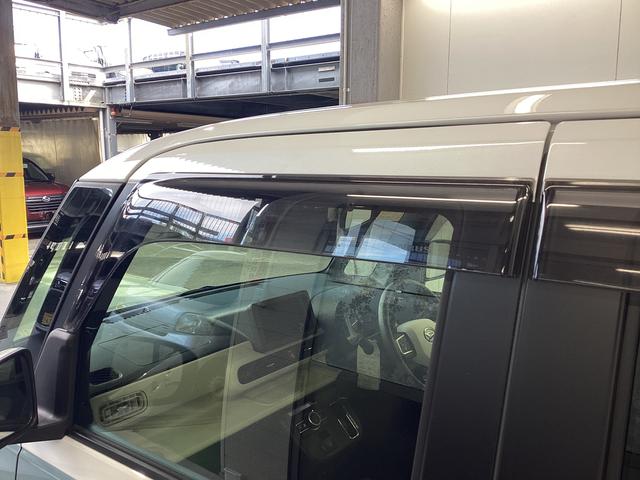 ムーヴキャンバスストライプスGターボ衝突被害軽減ブレーキ 横滑り防止装置 オートハイビーム アイドリングストップ ステアリングスイッチ オートライト キーフリーシステム オートエアコン パノラマカメラ マット バイザー(岐阜県)の中古車