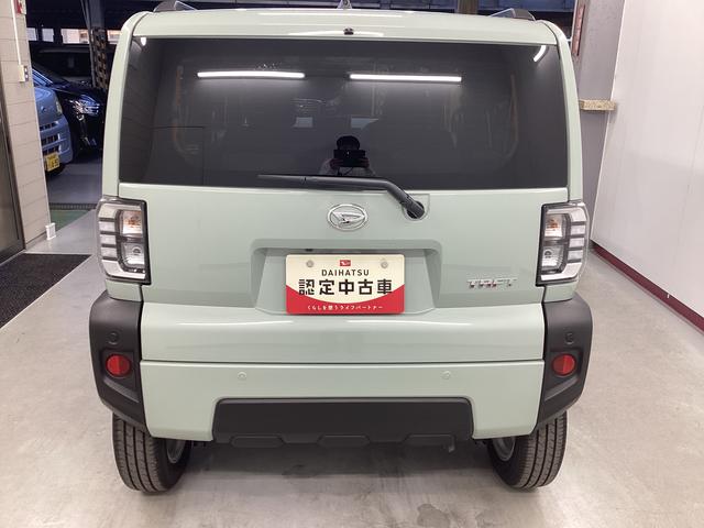 タフトＧ衝突被害軽減ブレーキ　横滑り防止装置　オートハイビーム　アイドリングストップ　ステアリングスイッチ　オートライト　キーフリーシステム　オートエアコン　パノラマカメラ　マット　バイザー（岐阜県）の中古車