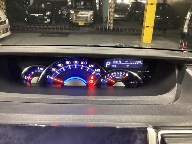 タントカスタムＸ　トップエディションＶＳ　ＳＡIII衝突被害軽減ブレーキ　横滑り防止装置　オートハイビーム　アイドリングストップ　ステアリングスイッチ　オートライト　キーフリーシステム　オートエアコン　ナビ　パノラマカメラ　マット　バイザー（岐阜県）の中古車