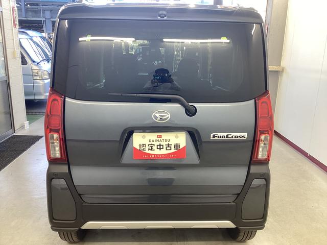 タントファンクロスターボ衝突被害軽減ブレーキ 横滑り防止装置 オートハイビーム アイドリングストップ ステアリングスイッチ オートライト キーフリーシステム オートエアコン ディスプレイオーディオ バックカメラ(岐阜県)の中古車