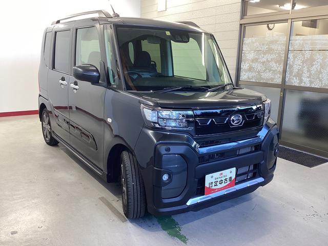 タントファンクロスターボ衝突被害軽減ブレーキ 横滑り防止装置 オートハイビーム アイドリングストップ ステアリングスイッチ オートライト キーフリーシステム オートエアコン ディスプレイオーディオ バックカメラ(岐阜県)の中古車